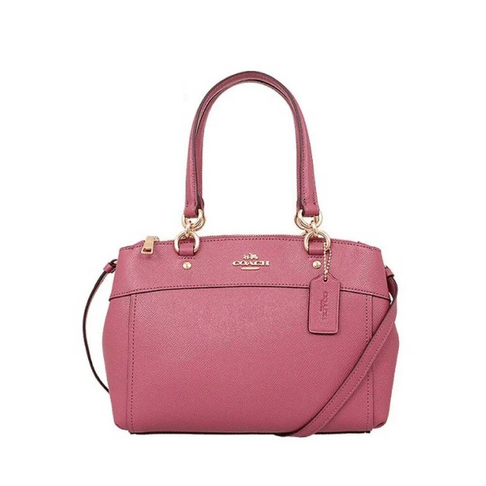 Euc Coach Brooke Pink Glitter Crossbody Bag Purse
